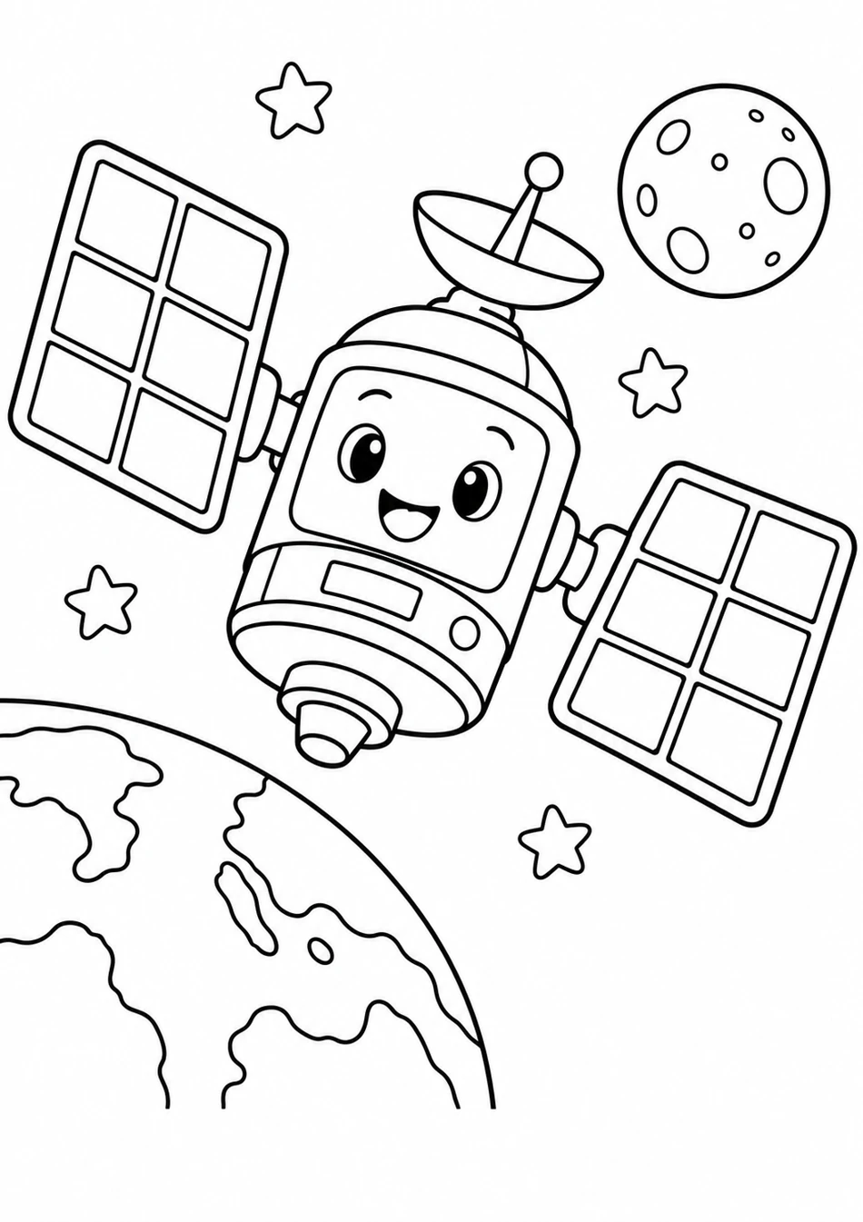 Le satellite rigolo