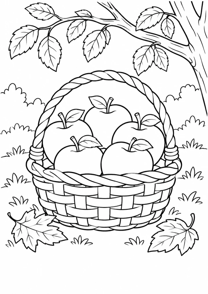 Le panier de pommes