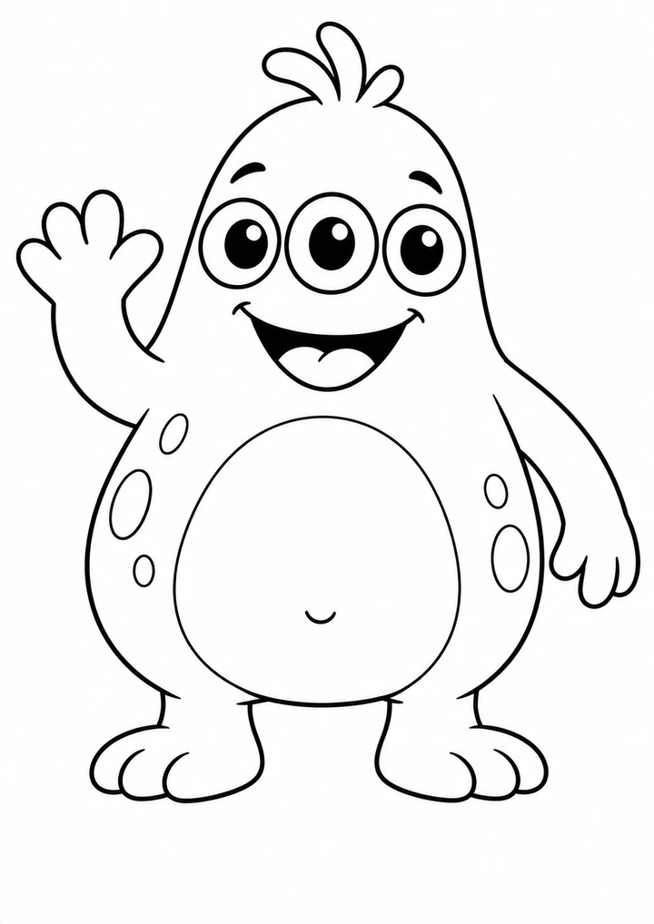 Le monstre aux trois yeux