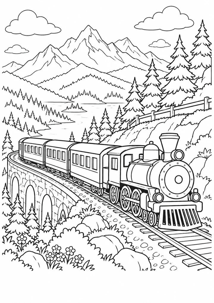 Le train des montagnes