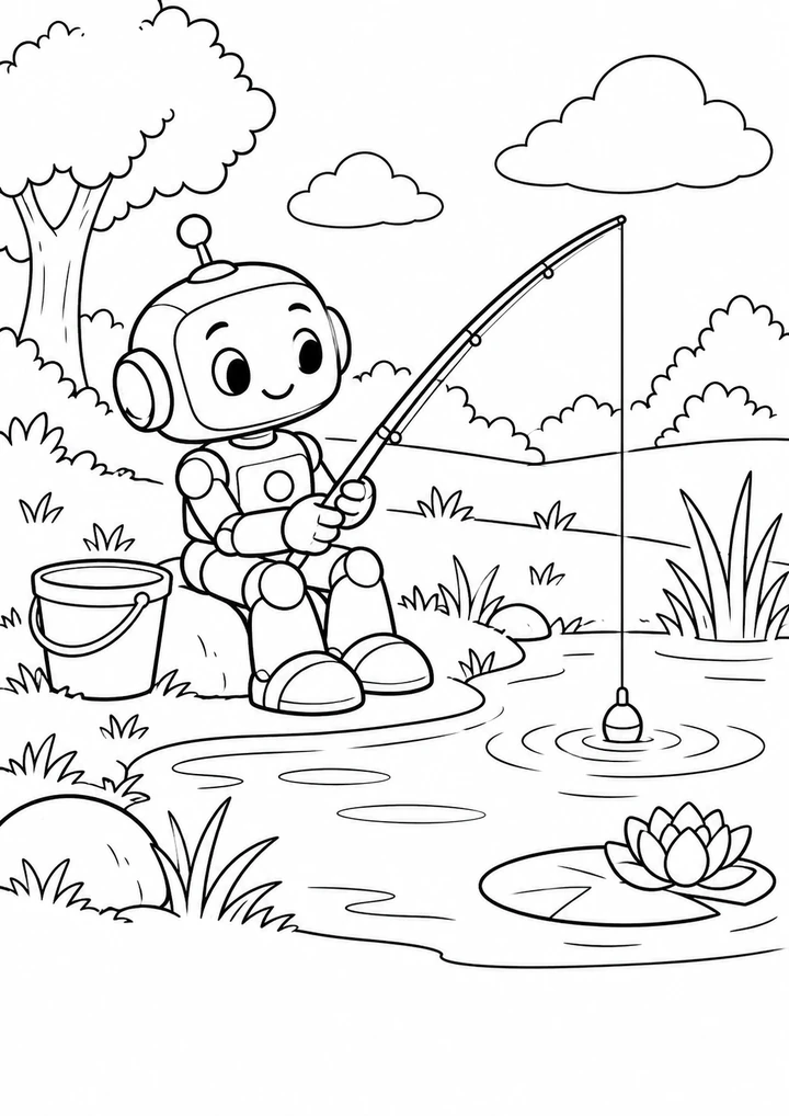 Le robot pêcheur