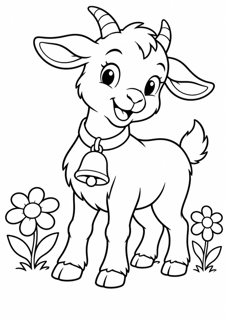 Le chevreau à la clochette