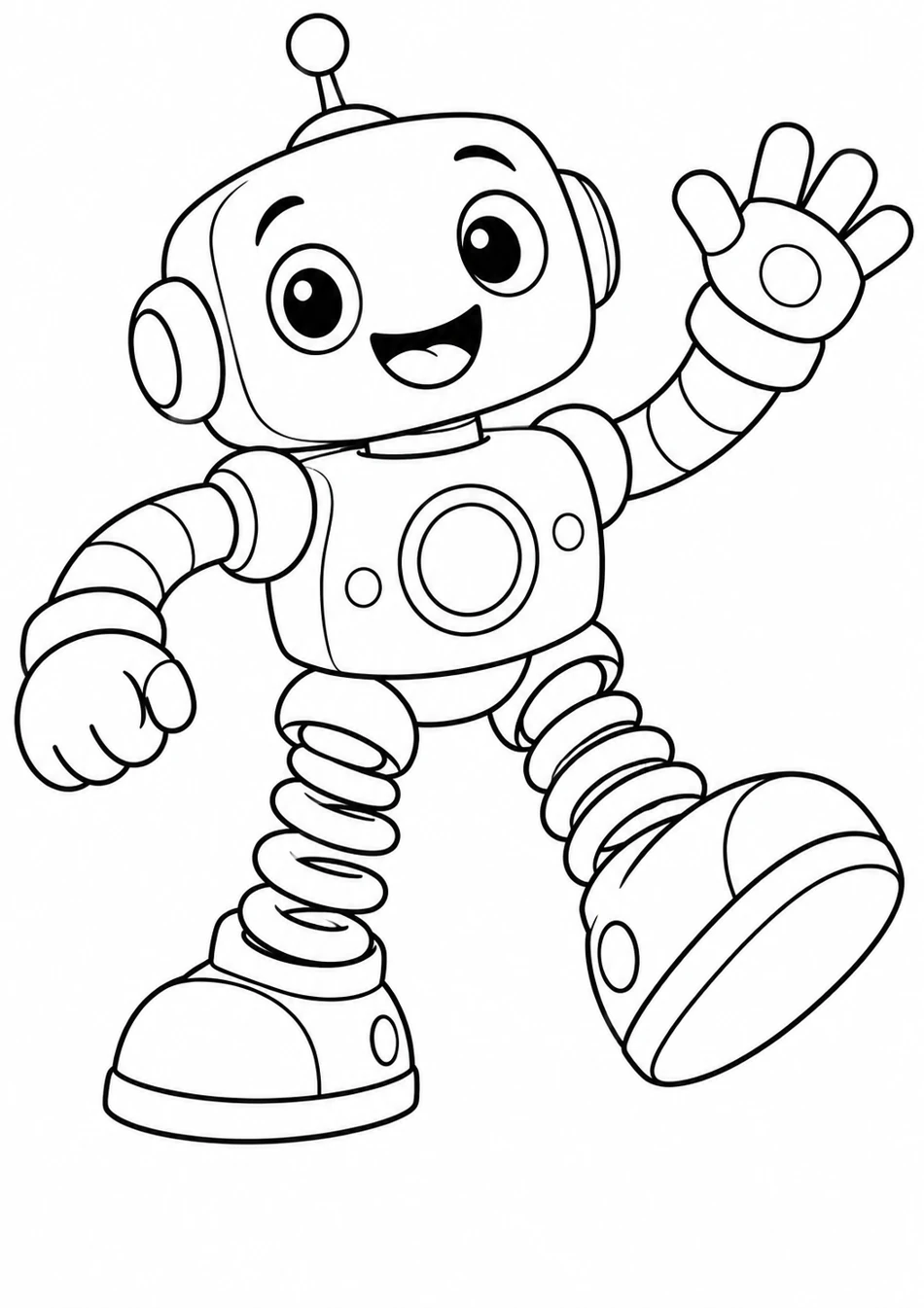 Le robot à ressorts