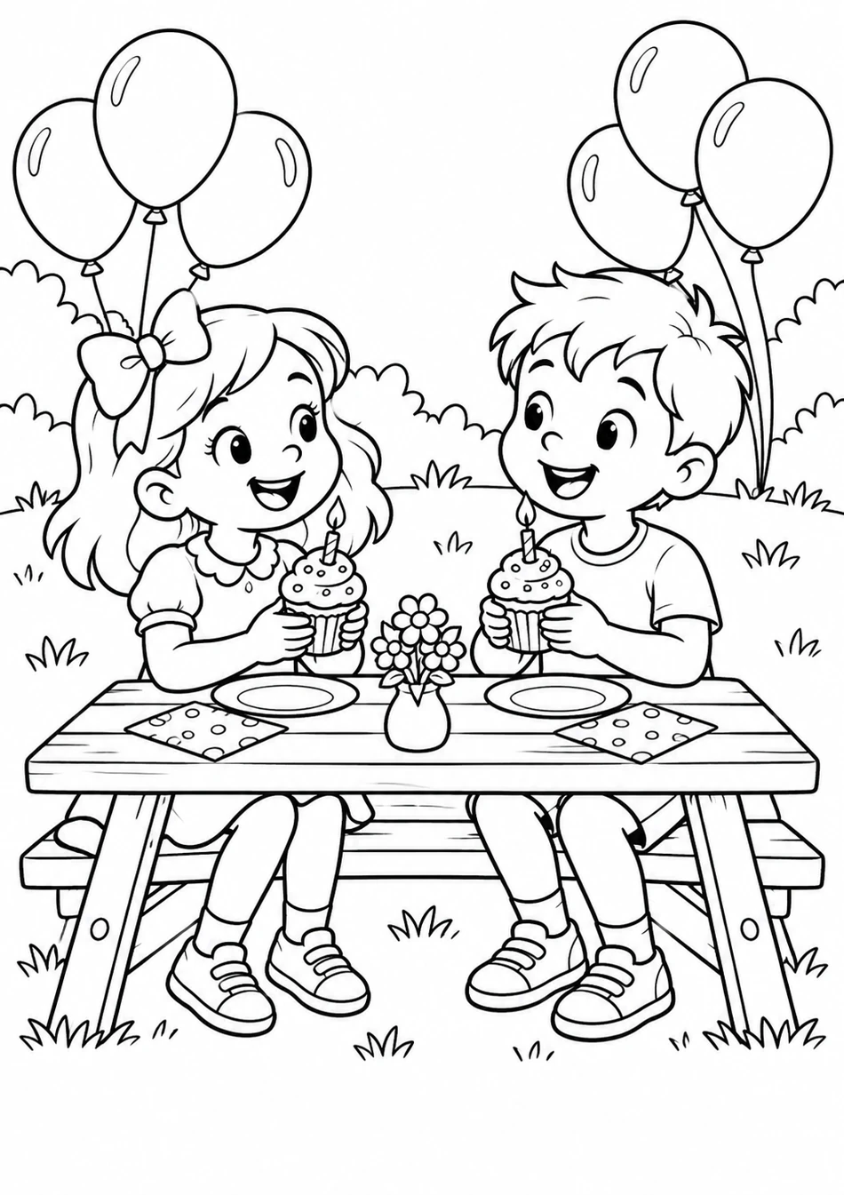 Le goûter d’anniversaire