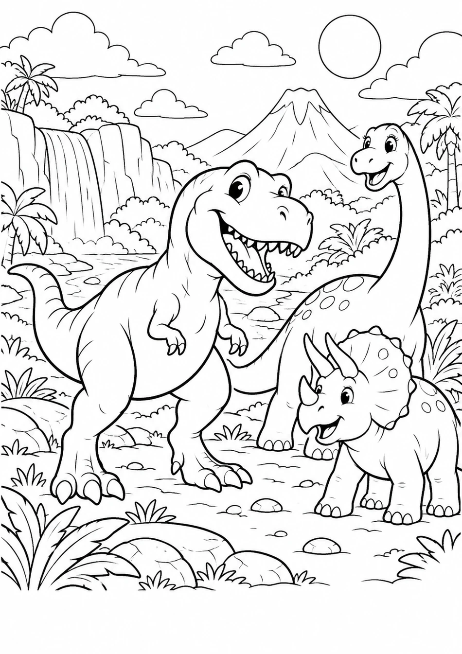 La vallée des dinosaures