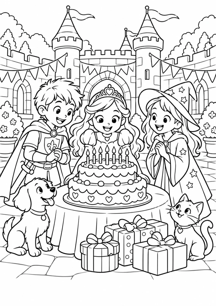 La fête au château