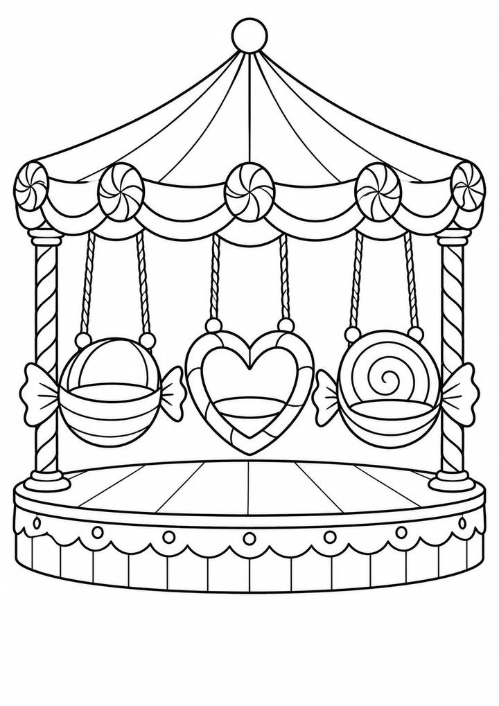 Le carrousel des bonbons