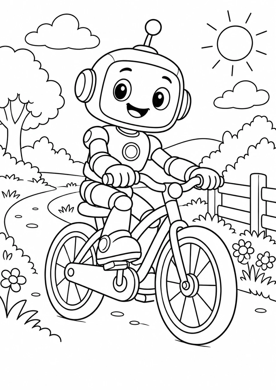 Le robot cycliste