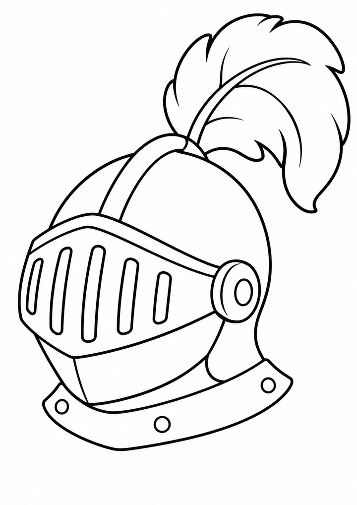 Le casque à plume