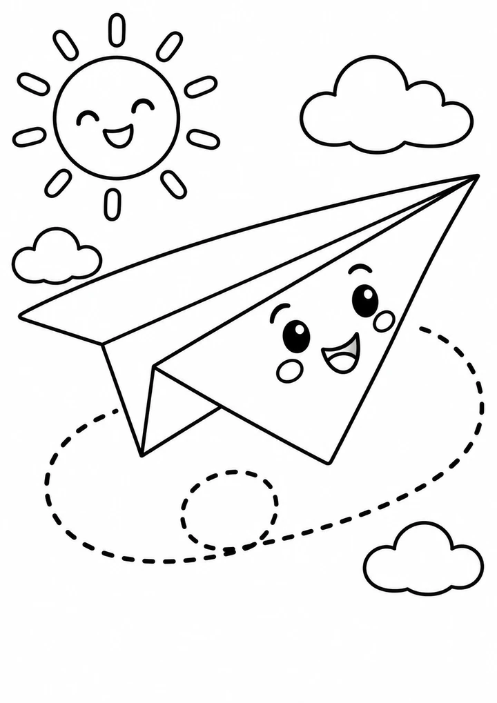 L’avion en papier