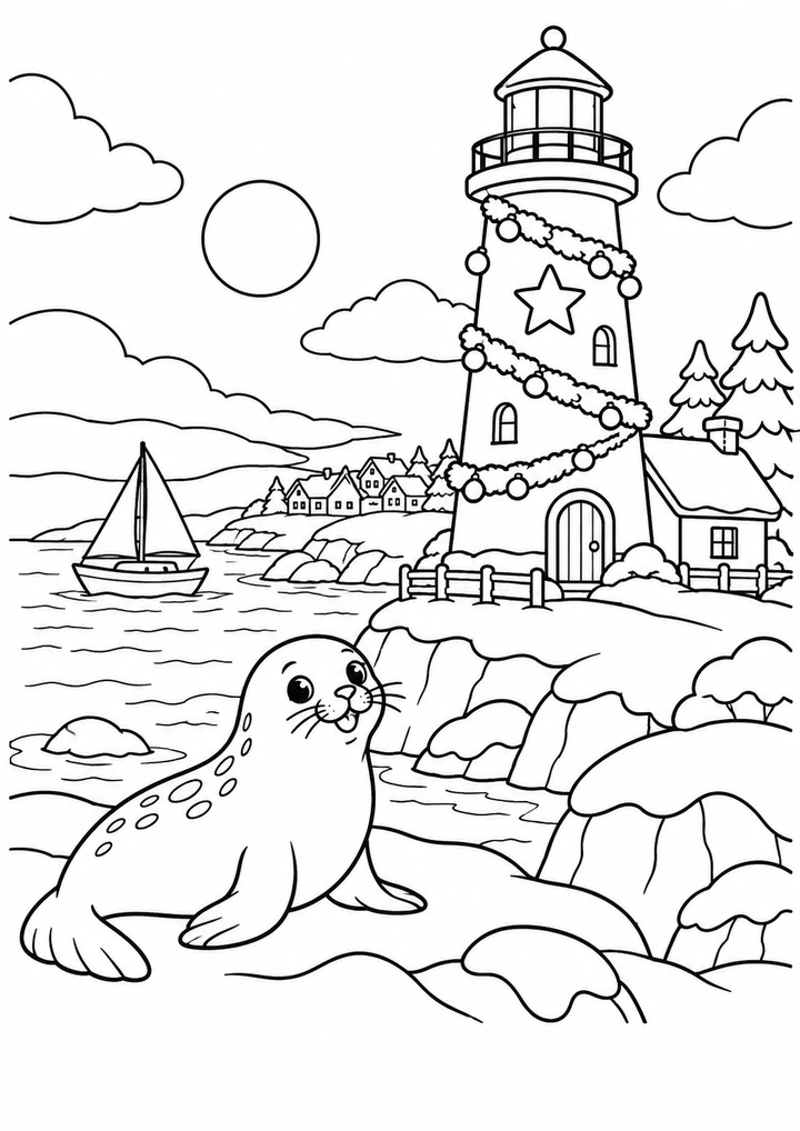 Le phare de Noël