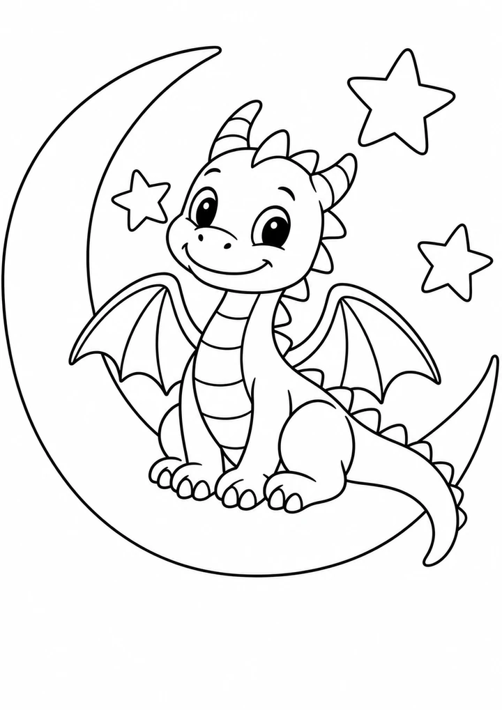 Le dragon et la lune
