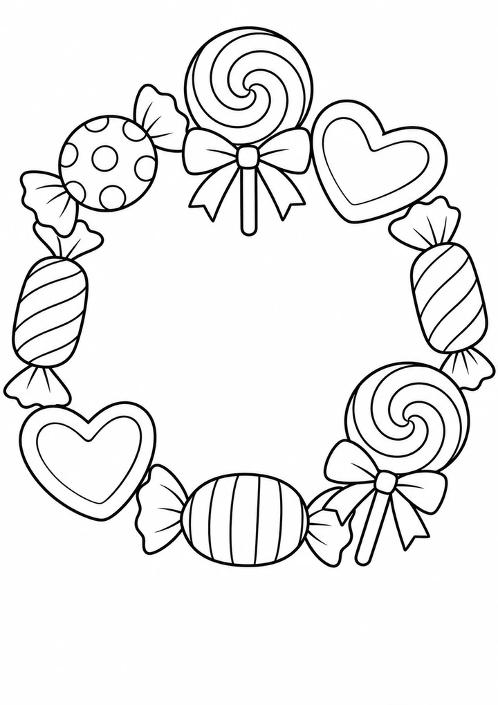 La couronne de friandises