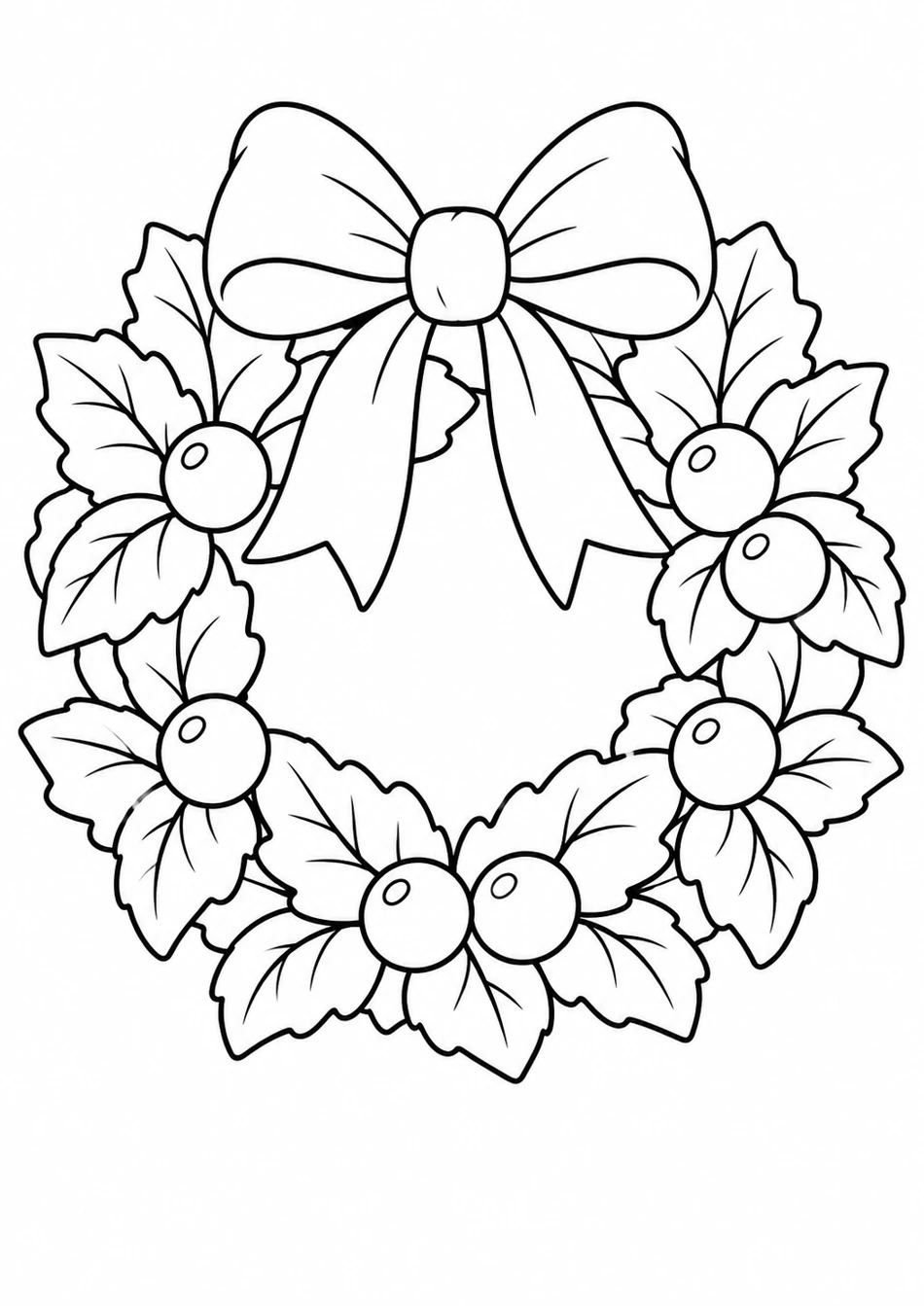 La couronne de Noël