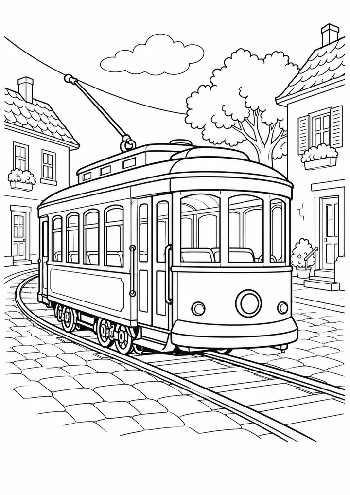 Le tramway en ville