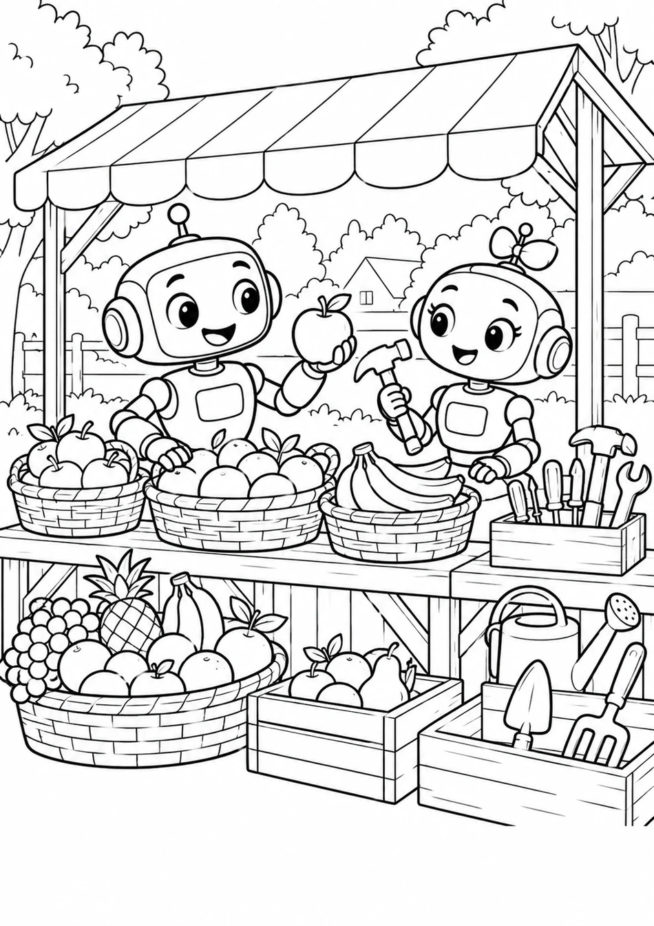 Le marché des robots