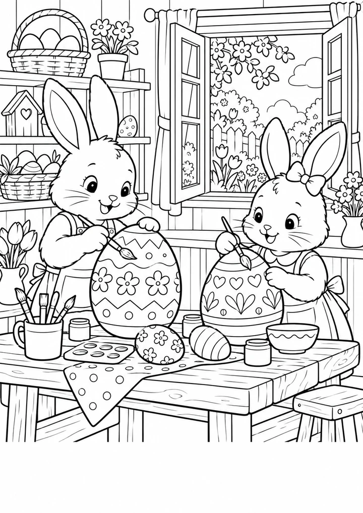 L’atelier du lapin de Pâques