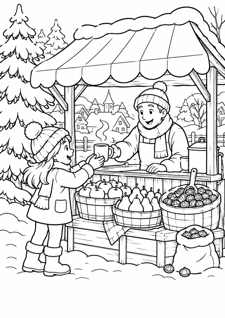 Le marché de l’hiver