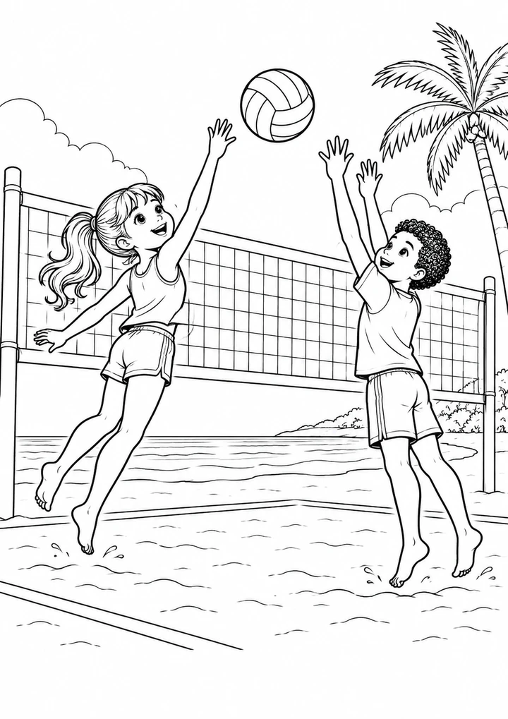 Le match de volley