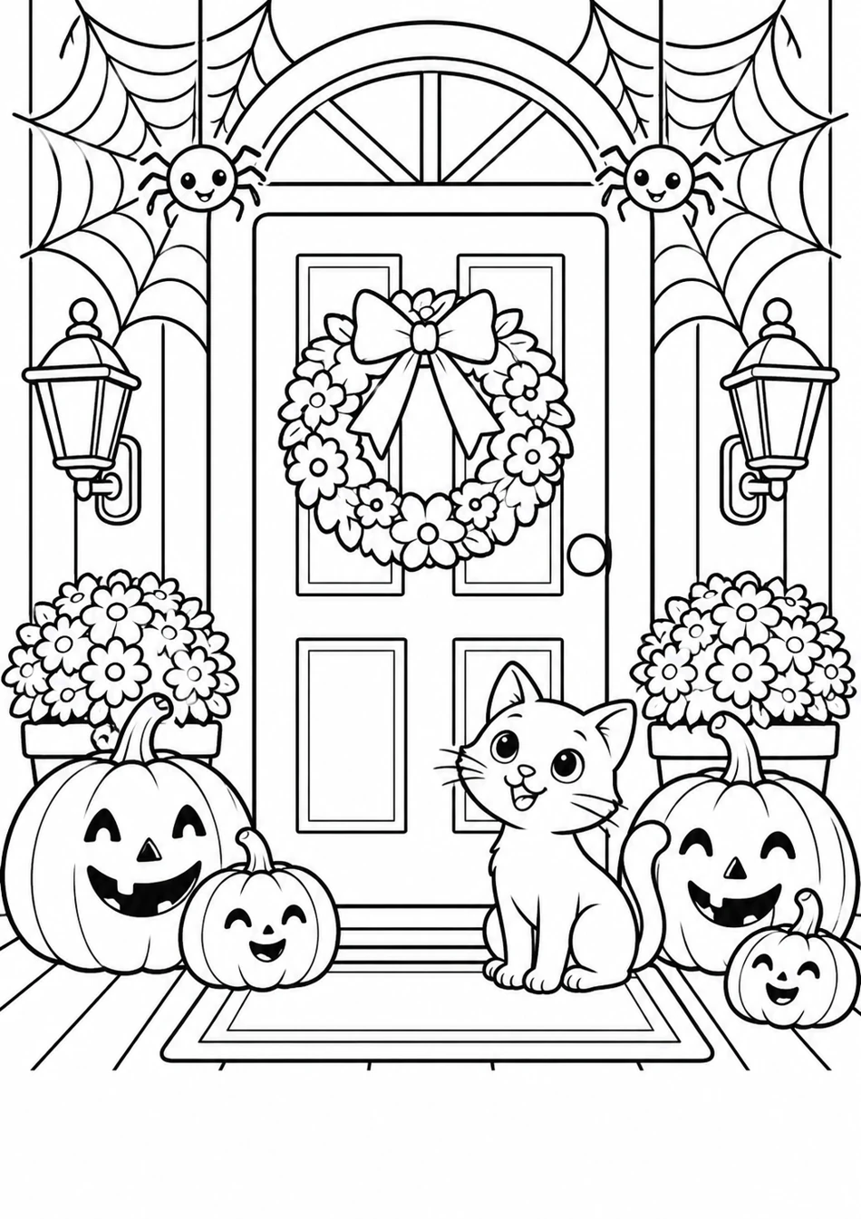 La porte d’Halloween