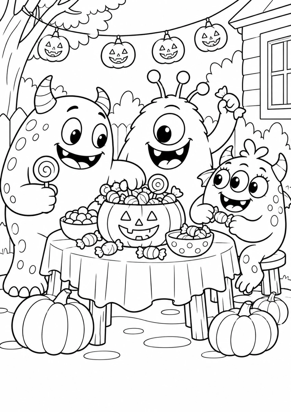 La petite fête des monstres