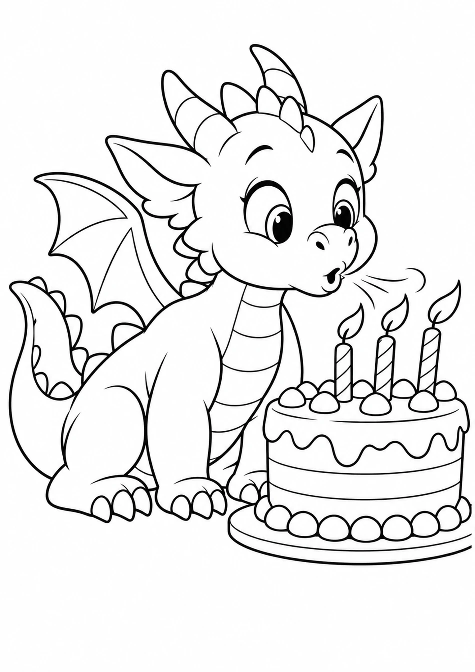 Le dragon et ses bougies