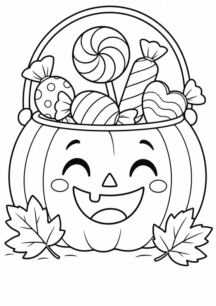 Les bonbons d’Halloween
