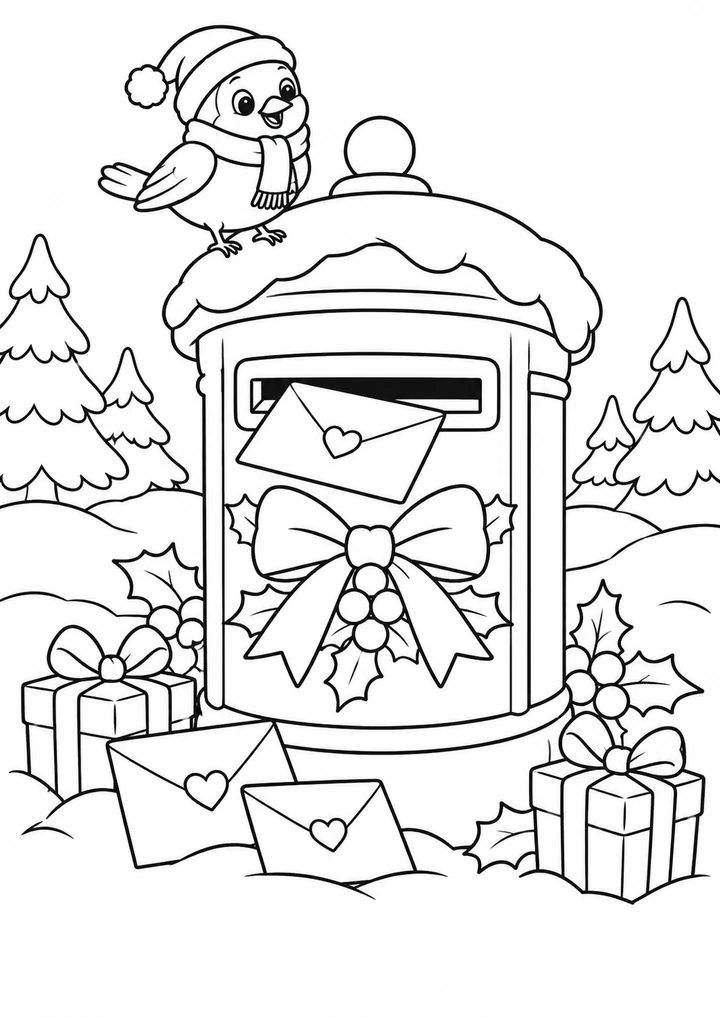 La boîte aux lettres du Père Noël