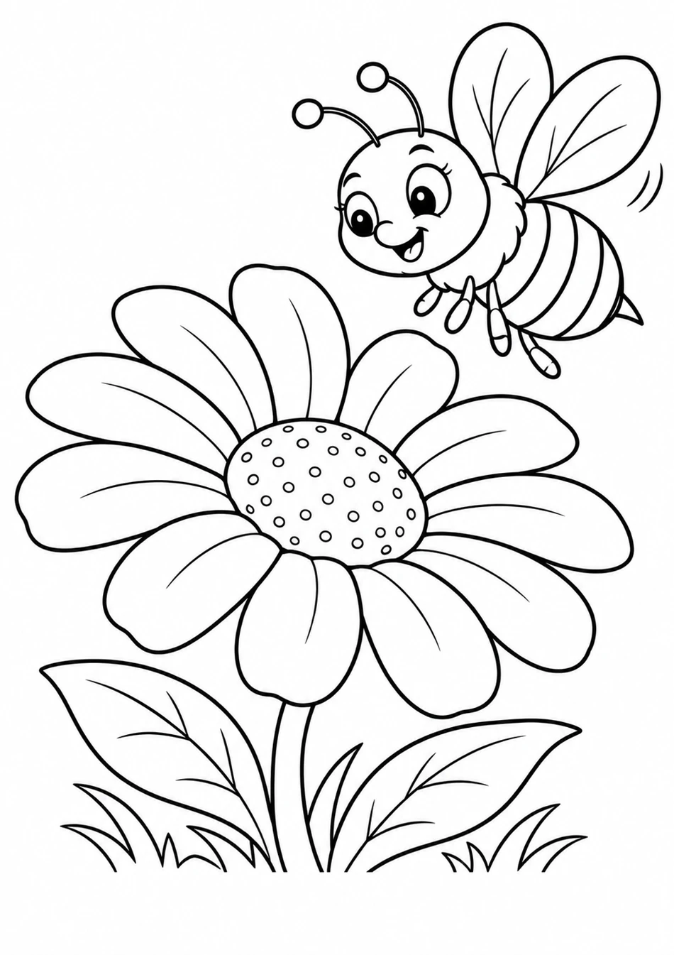 La fleur et l’abeille