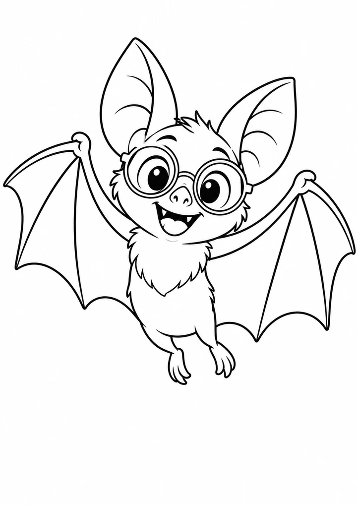La chauve-souris à lunettes rondes