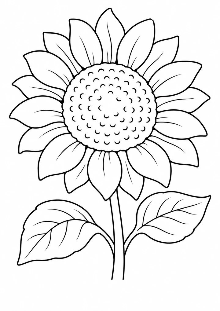 La fleur de tournesol