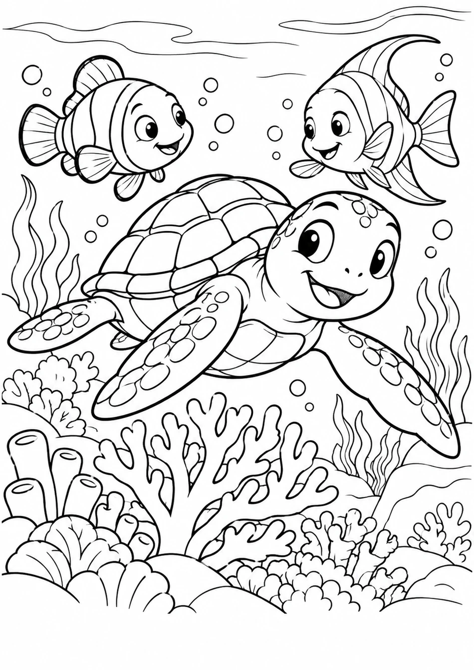 La tortue et ses amis