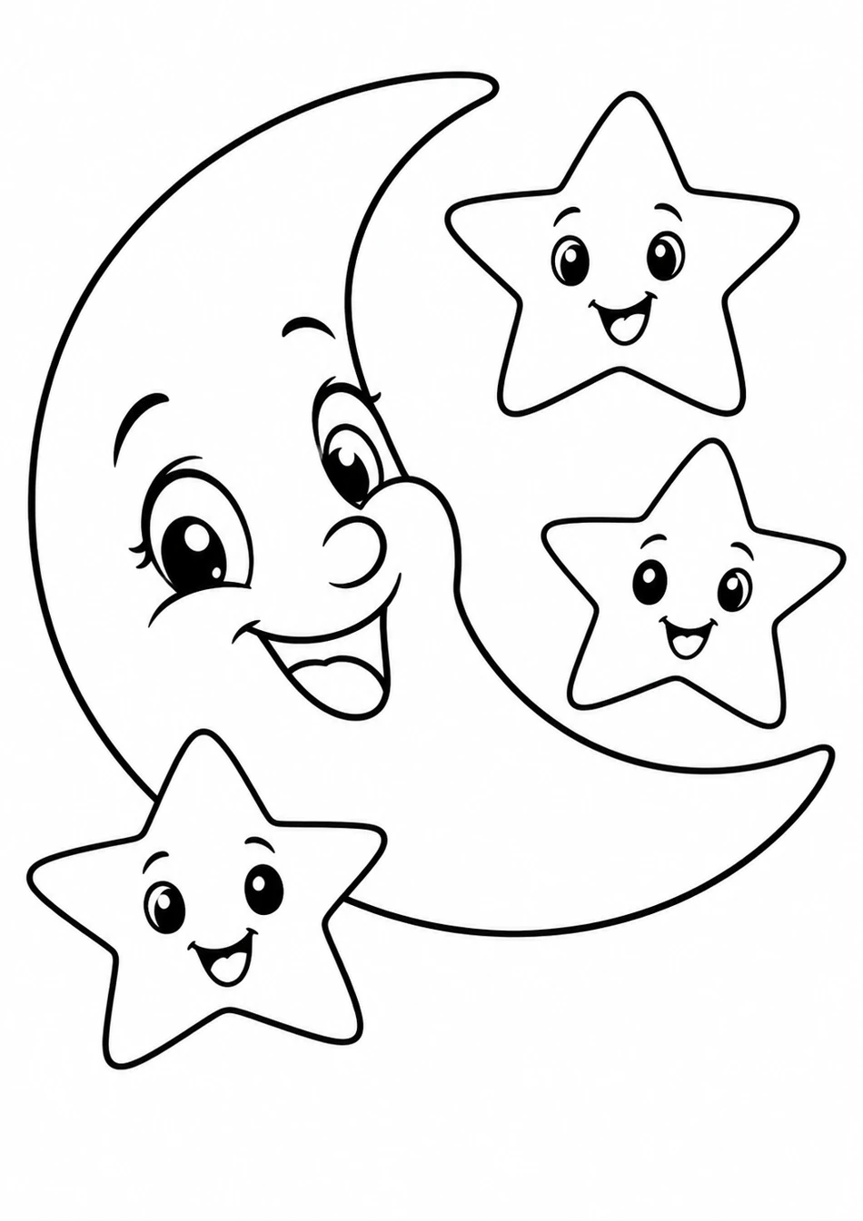 La Lune souriante