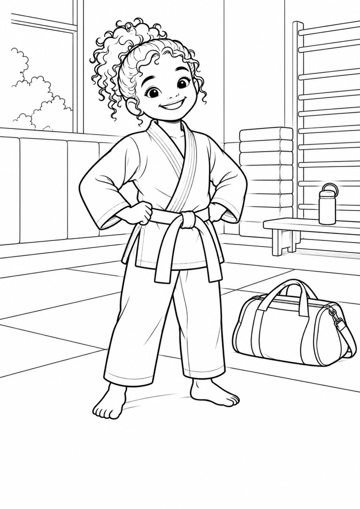 Le petit judoka