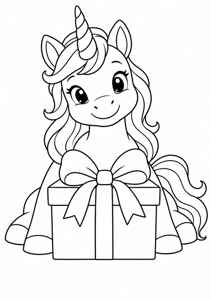 La licorne et son cadeau