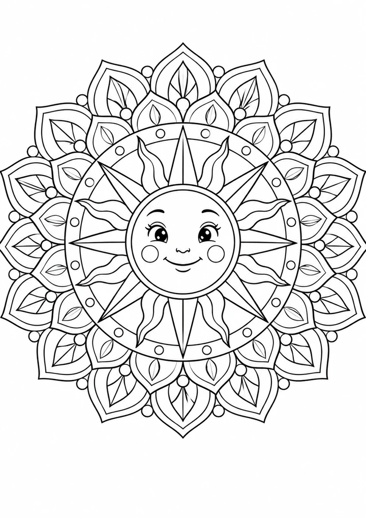 La couronne des soleils et pétales