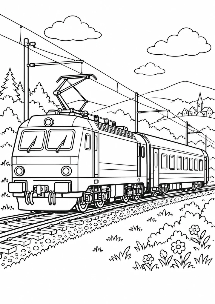 La locomotive électrique