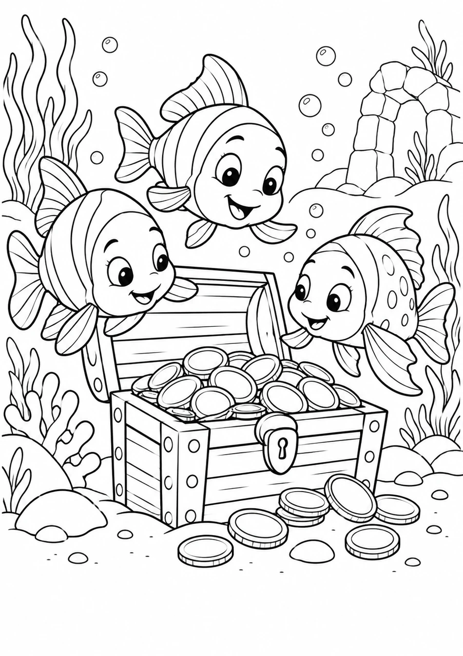 Le trésor des poissons