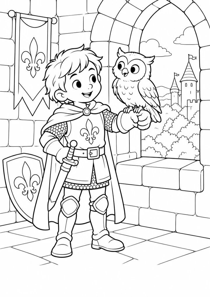 Le chevalier et le hibou