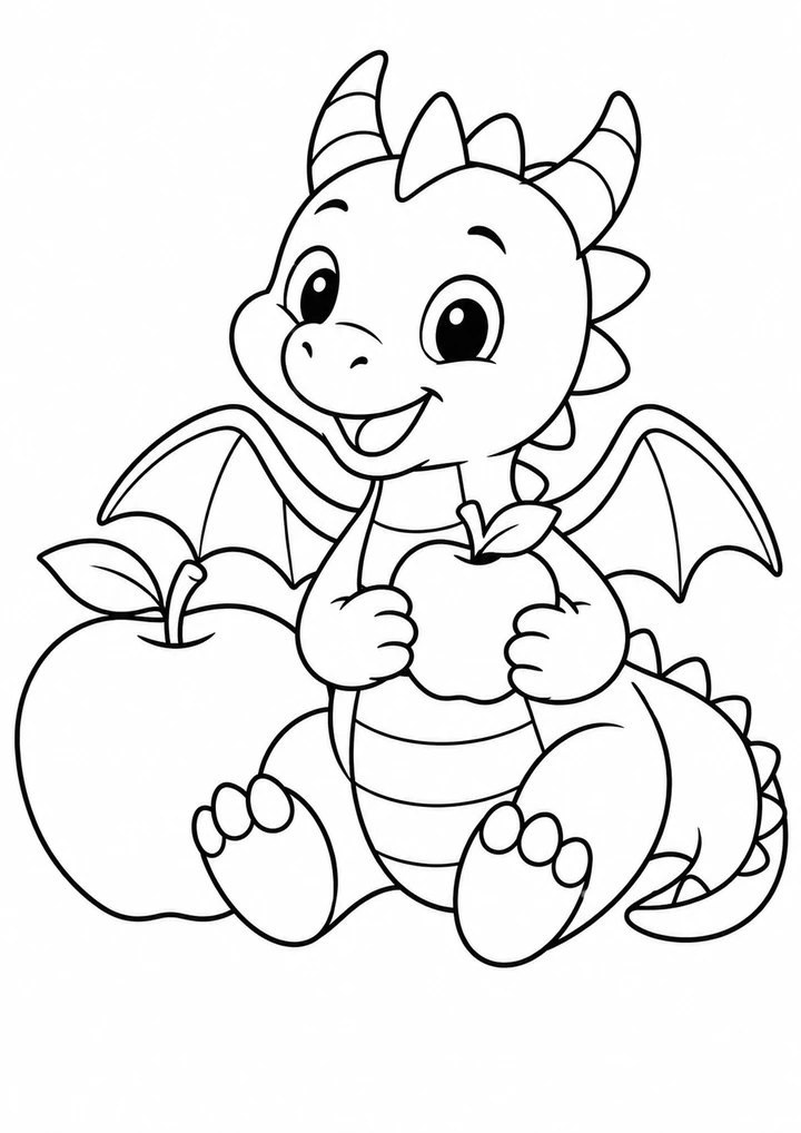 Le dragon et la pomme