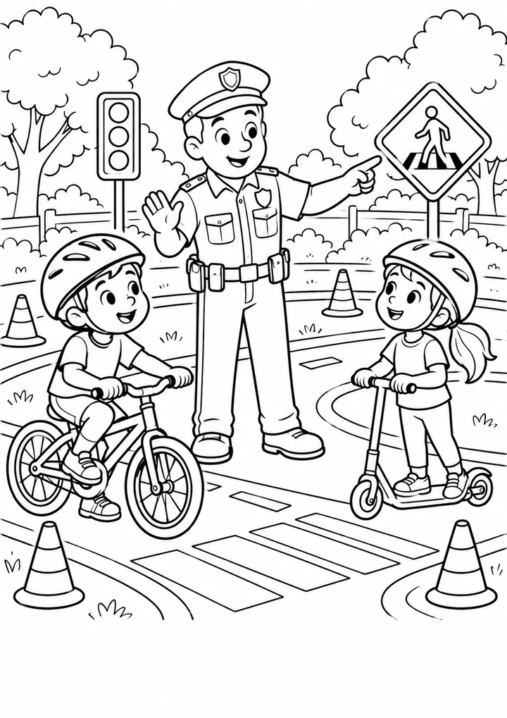 La leçon de sécurité routière