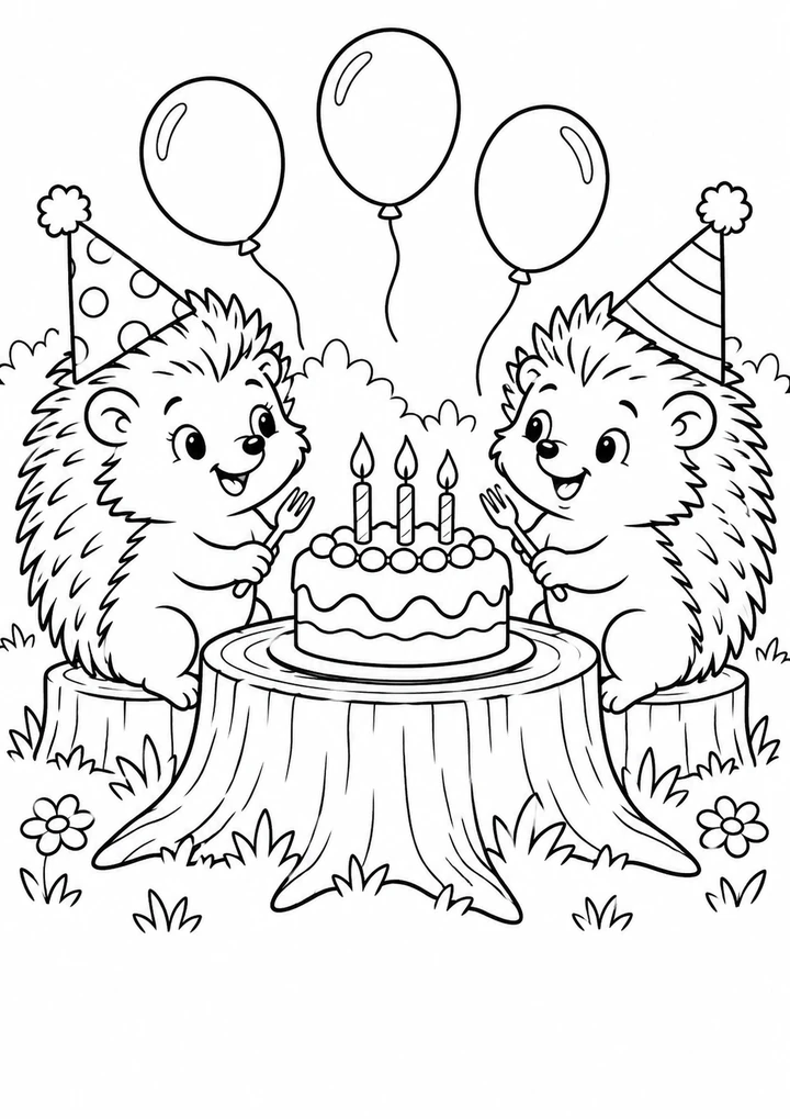 La fête des hérissons