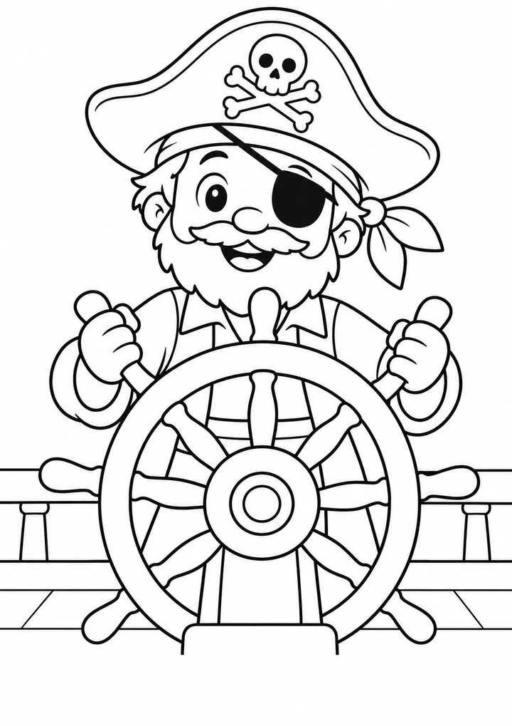 Le gouvernail du capitaine