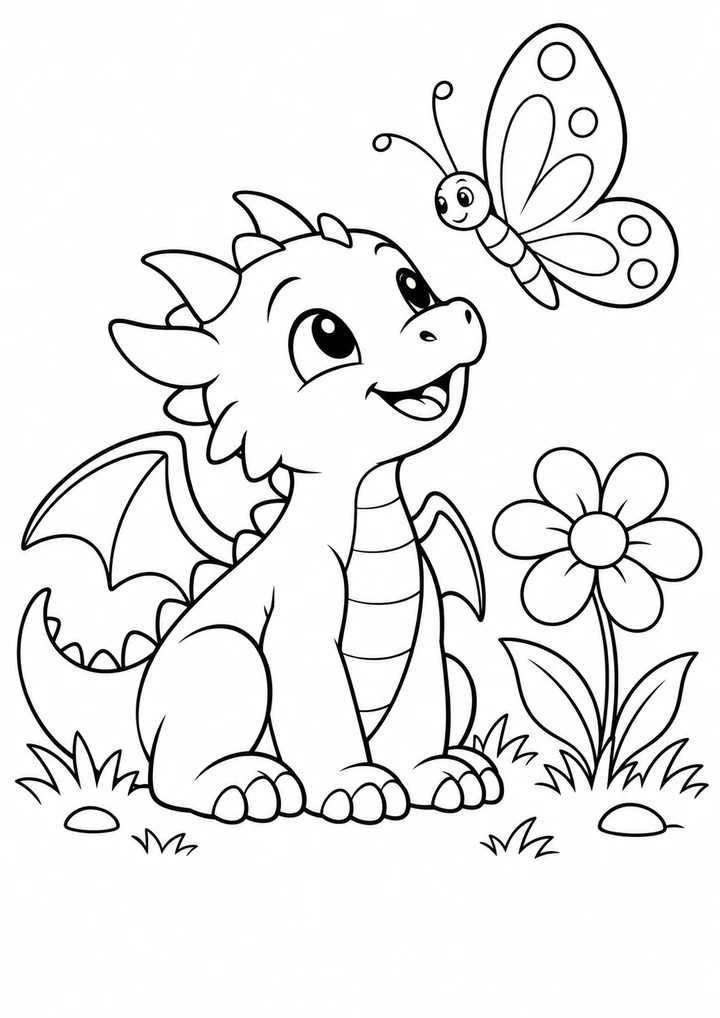 Le dragon et le papillon