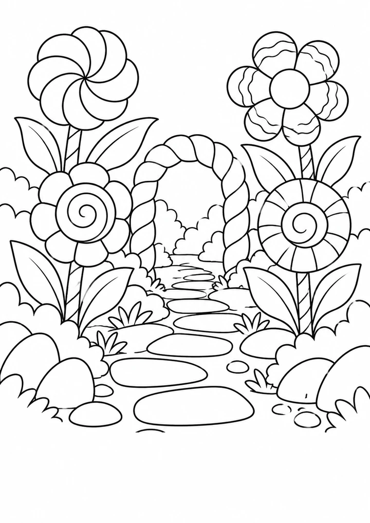 Le jardin des friandises