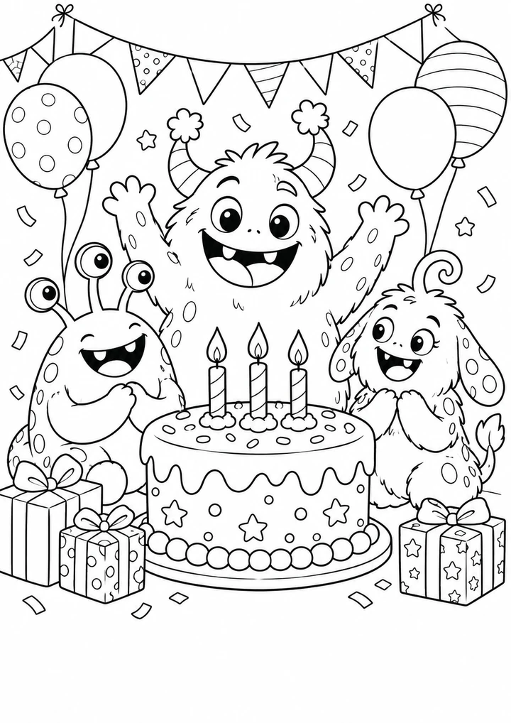 La fête des monstres amis