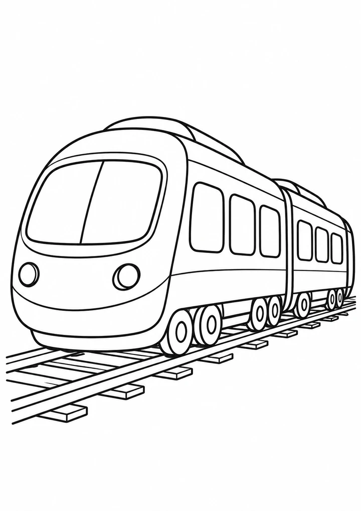 Le train de voyageurs