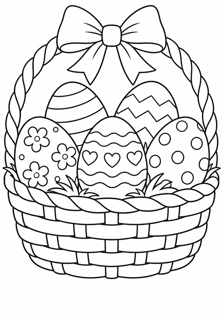 Le panier de Pâques