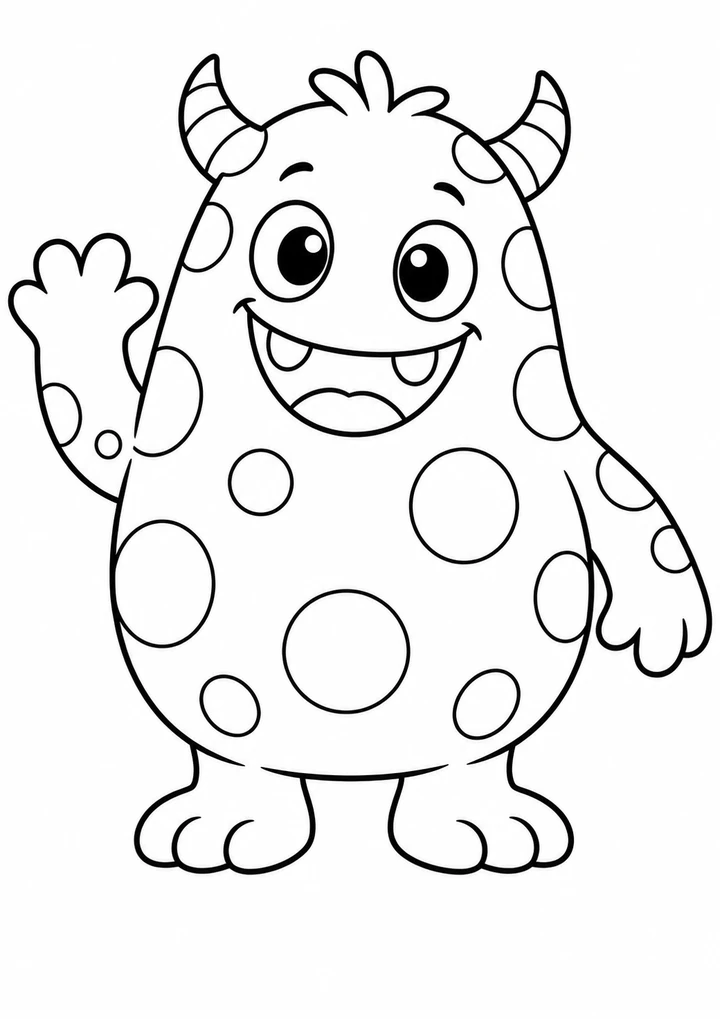 Le monstre à pois