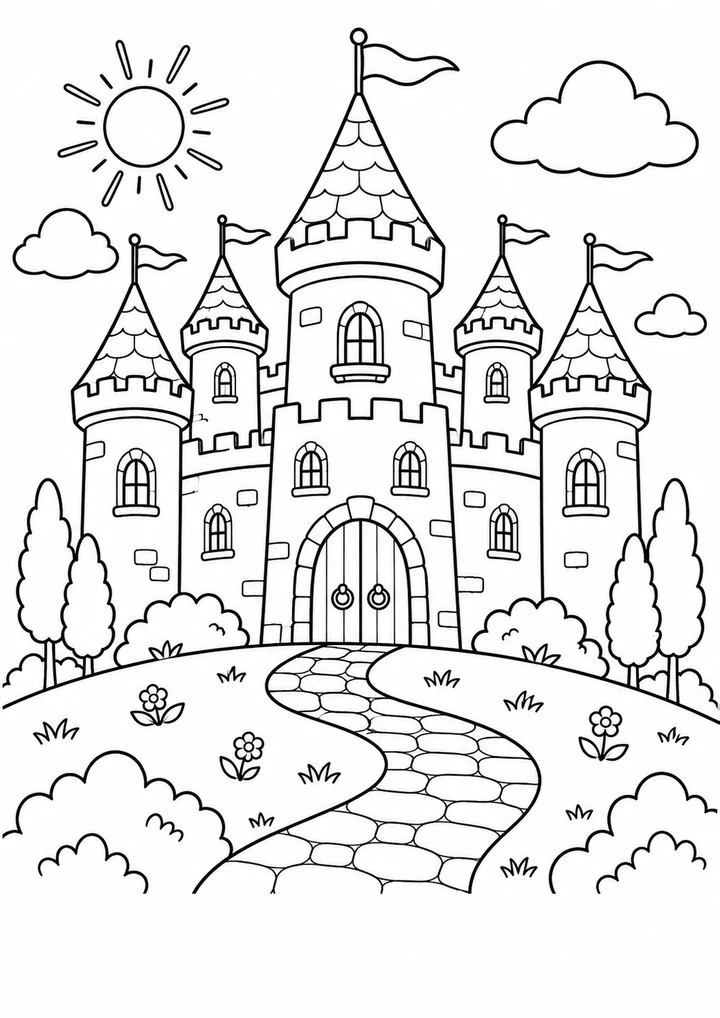 Le château sur la colline